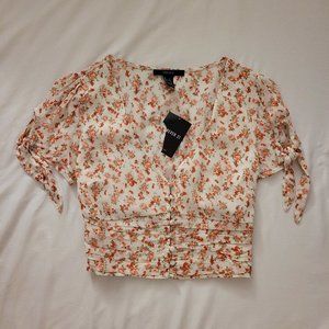 Floral crop top